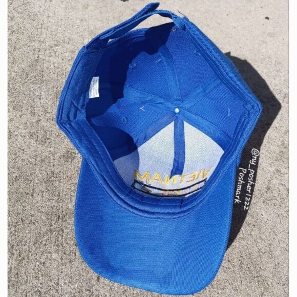 𝙉𝙔 𝙏𝙊𝙋 𝗩𝗜𝗘𝗧𝗡𝗔𝗠 𝗩𝗘𝗧𝗘𝗥𝗔𝗡 Baseball Cap Blue - Picture 2 of 5